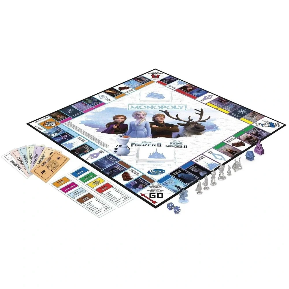 Frozen 2 Edition Monopoly‎ Family Board Game New in Box